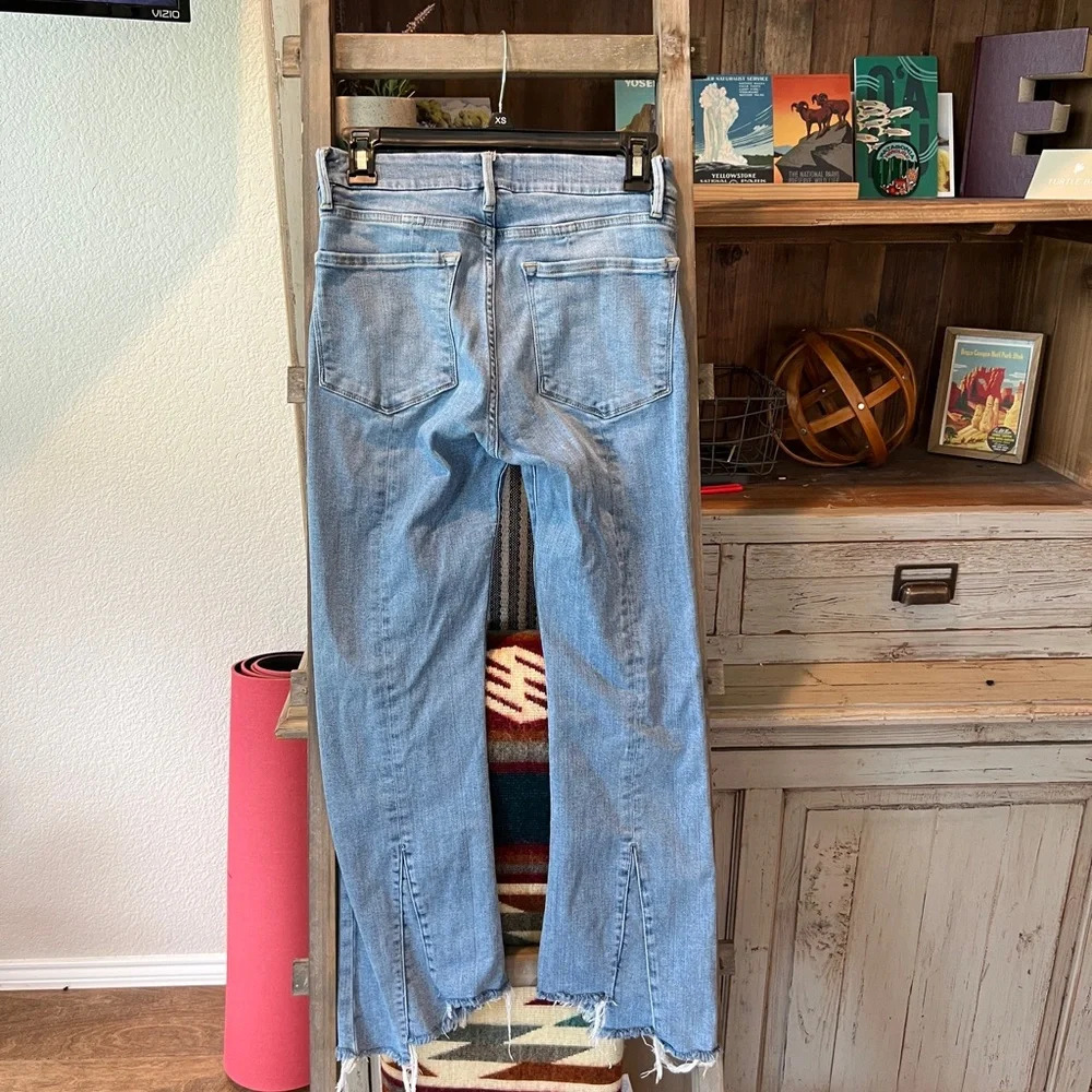 Frame women’s Le crop mini boot jeans size 26 - Picture 4 of 12